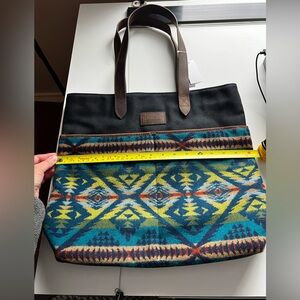 Pendleton Multicolor Geometric Tote Bag
